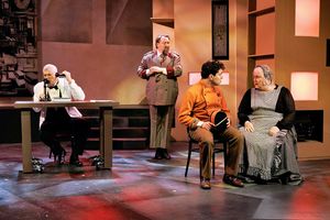 Marc Jablon, Jeremy Thompson, Ethan Remez-Cott and Debba Rofheart   Photo