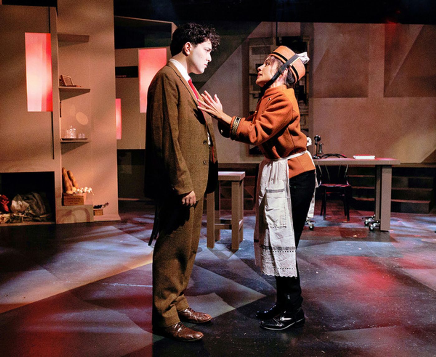 Photos: AMERIKA OR, THE MAN WHO DISAPPEARED World Premiere Kafka Adaptation at Open Fist Theatre Company Photos: AMERIKA OR, THE MAN WHO DISAPPEARED World Premiere Kafka Adaptation at Open Fist Theatre Company Image