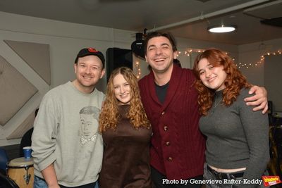 Sam Graham, Hadar Baron, Nick Prez and Emily Pandal Photo