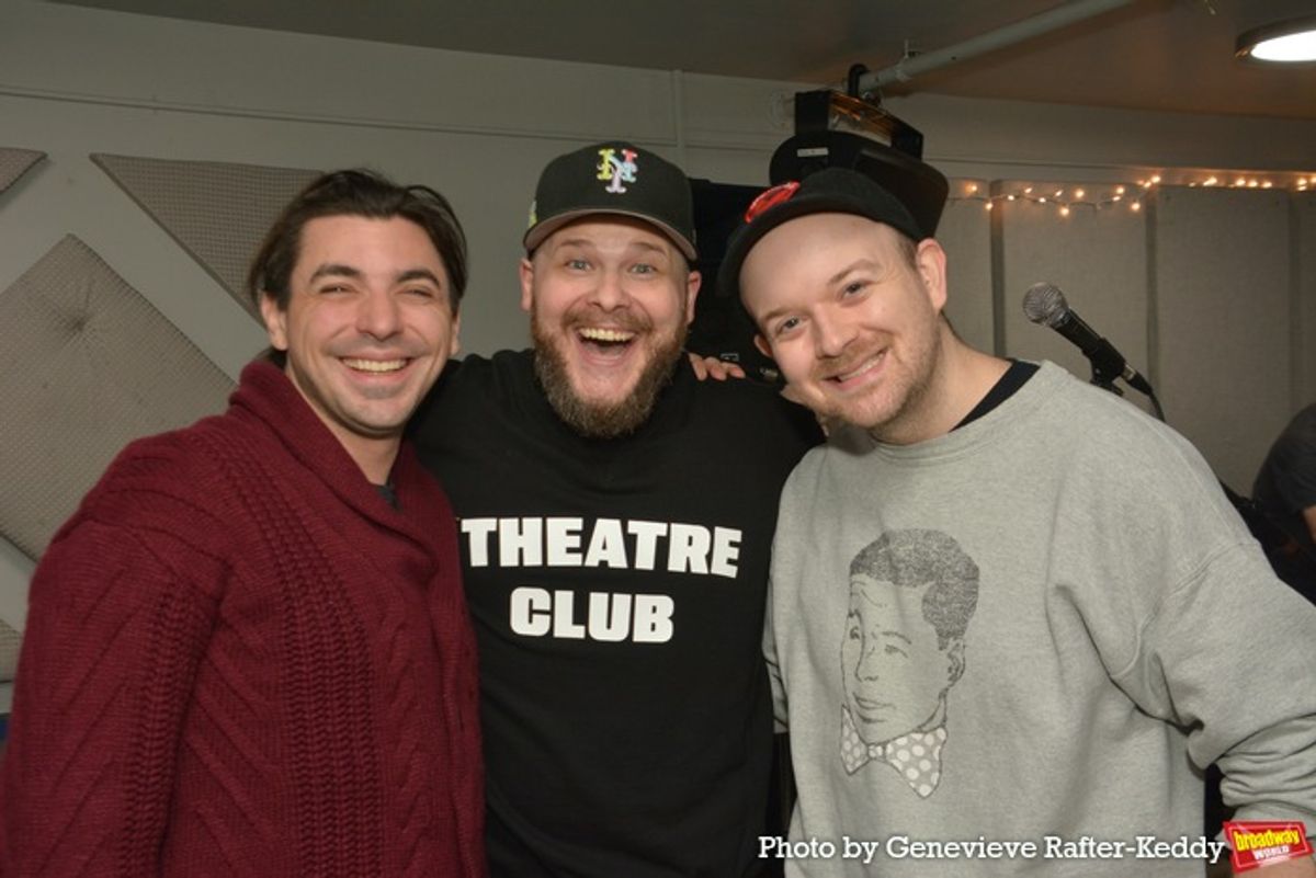 Nick Prez, F. Michael Haynie and San Graham at 