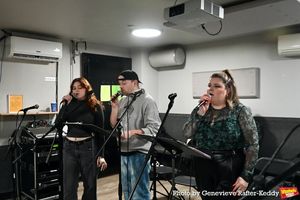 Emily Pandal, Sam Graham and Ryann Redmond Photo