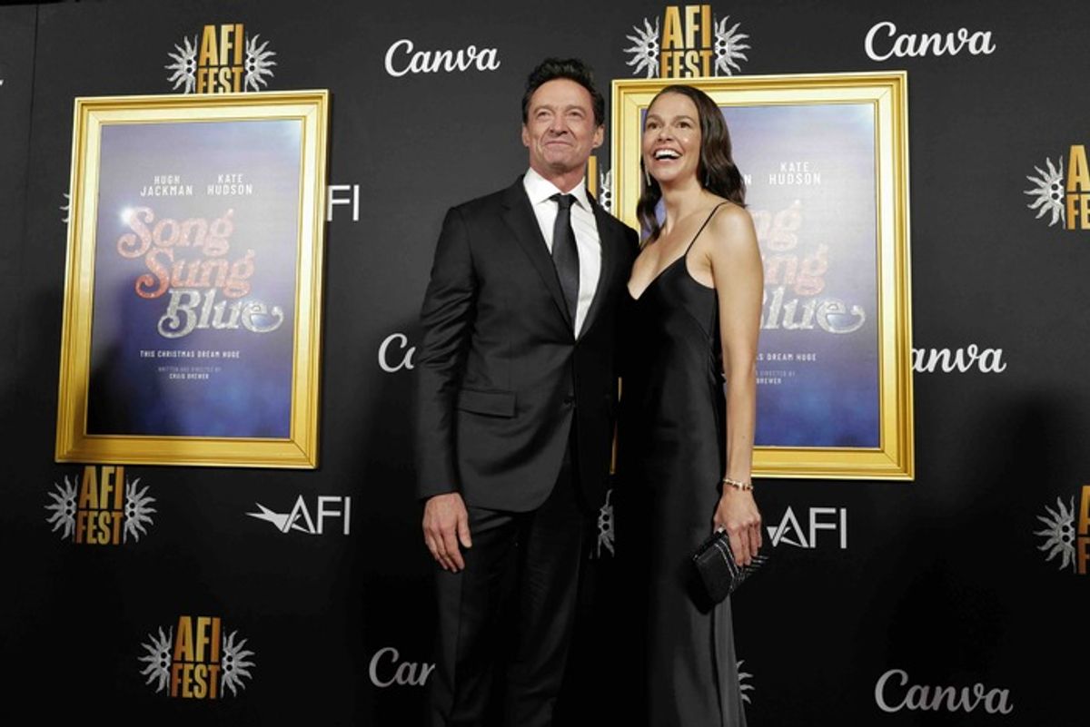 Hugh Jackman and Sutton Foster  at 