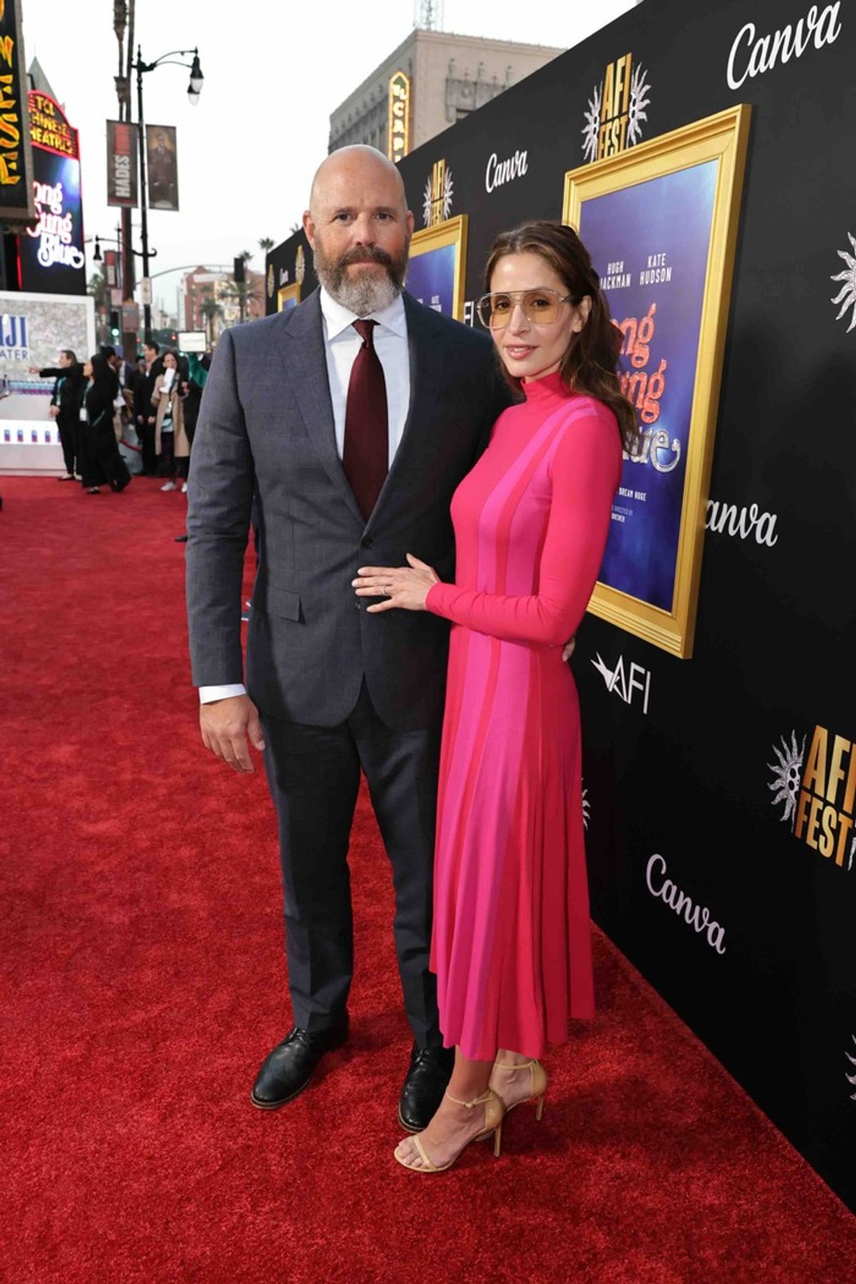 David Denman and Mercedes Mason  at 
