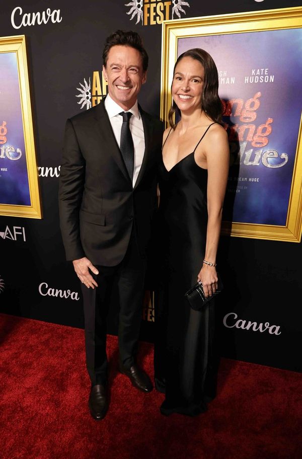 Hugh Jackman and Sutton Foster Photo