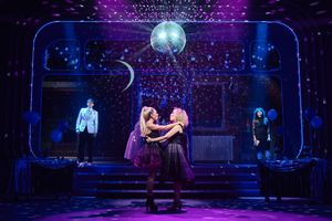 Michael Thomas Grant, Laura Bell Bundy, Kara Lindsay and Jordan Kai Burnett  Photo