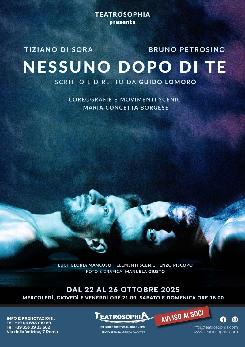 Review: NESSUNO DOPO DI TE al TEATROSOPHIA Review: NESSUNO DOPO DI TE al TEATROSOPHIA Image