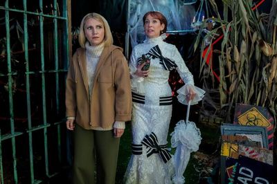 Annaleigh Ashford and Carrie Preston  Photo