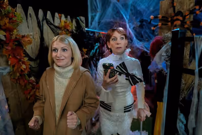 Annaleigh Ashford and Carrie Preston  Photo