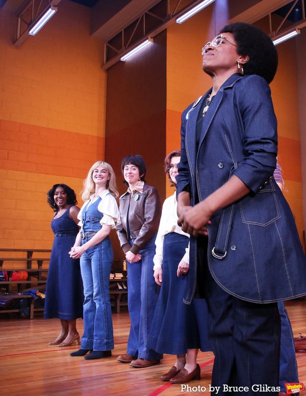 Kayla Davion, Audrey Corsa, Adina Verson, Betsy Aidem and Kristolyn Lloyd Photo