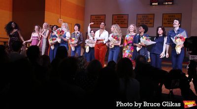 Director Whitney White, Playwright Bess Wohl, Britt Faulkner, Kayla Davion, Audrey Co Photo