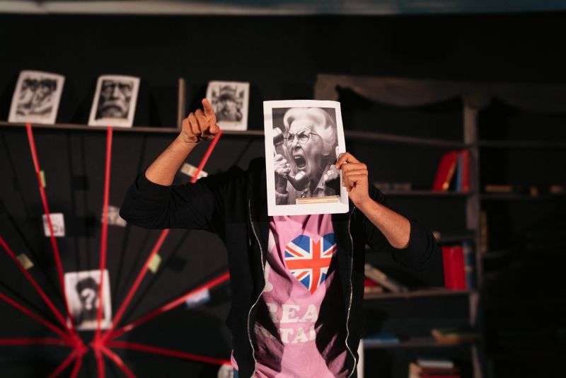 Review: DIAL 1 FOR UK, Riverside Studios  Image