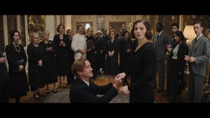 Tom Felton and Thomasin McKenzie @ BroadwayWorld Tom Felton and Thomasin McKenzie Photo