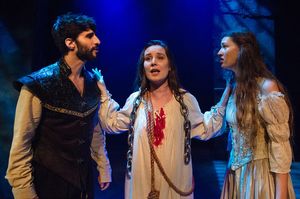 Nathan Mohebbi, Shannon Lee Clair and Casey Burke  Photo by Cooper Bates Photo