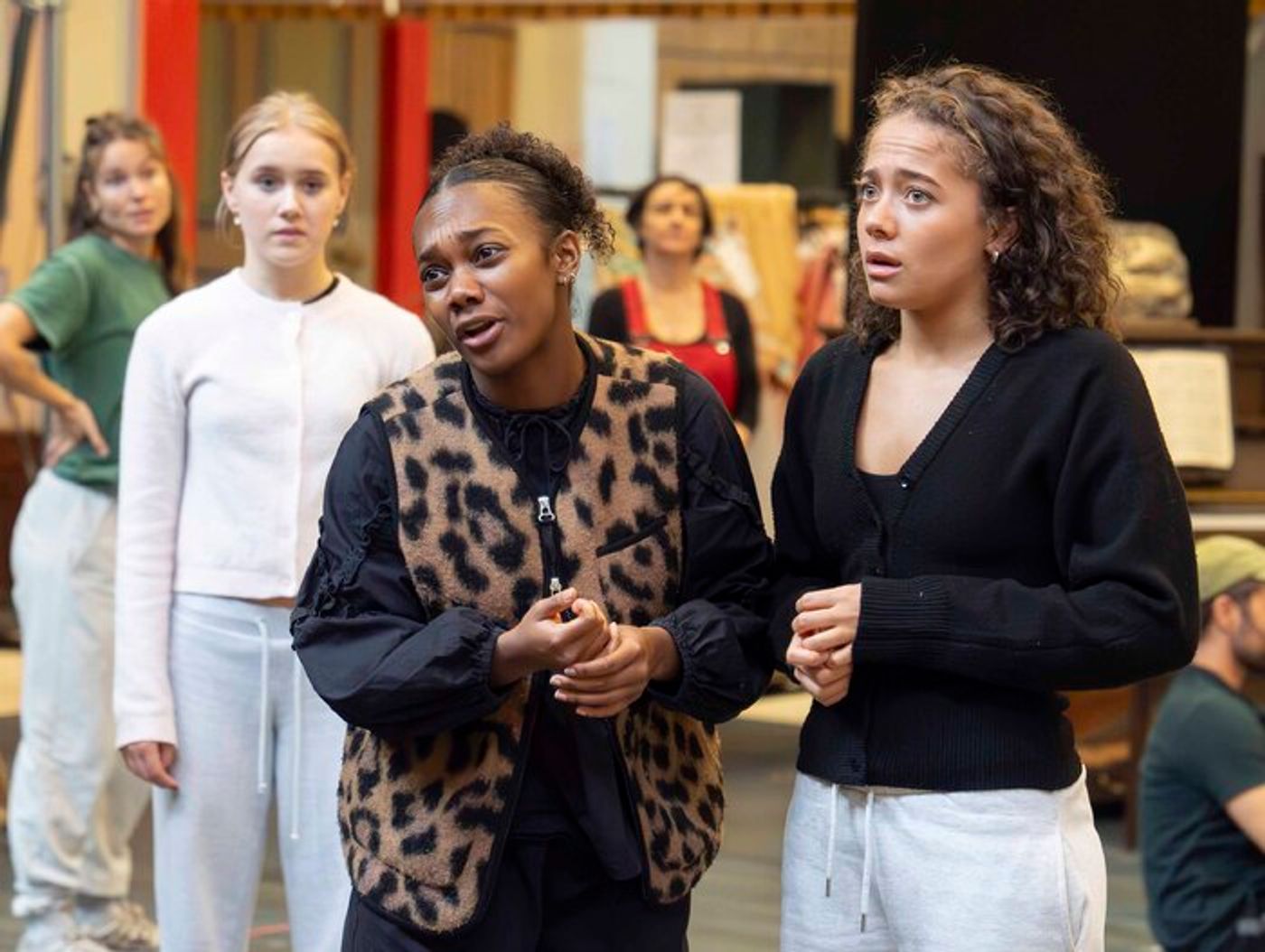 Photos: National Theatre Begins Rehearsals For Return Of BALLET SHOES  Image