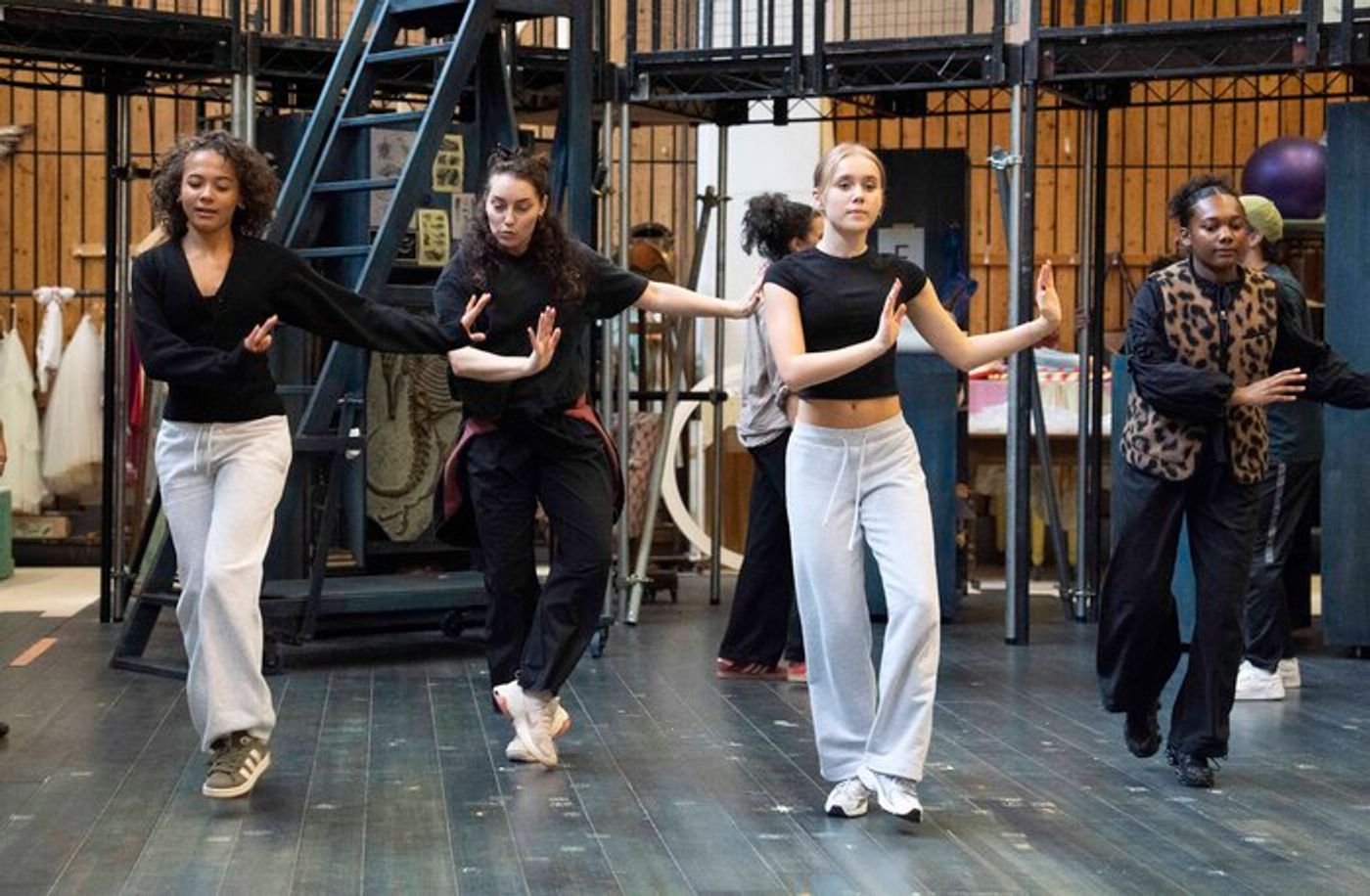 Photos: National Theatre Begins Rehearsals For Return Of BALLET SHOES  Image