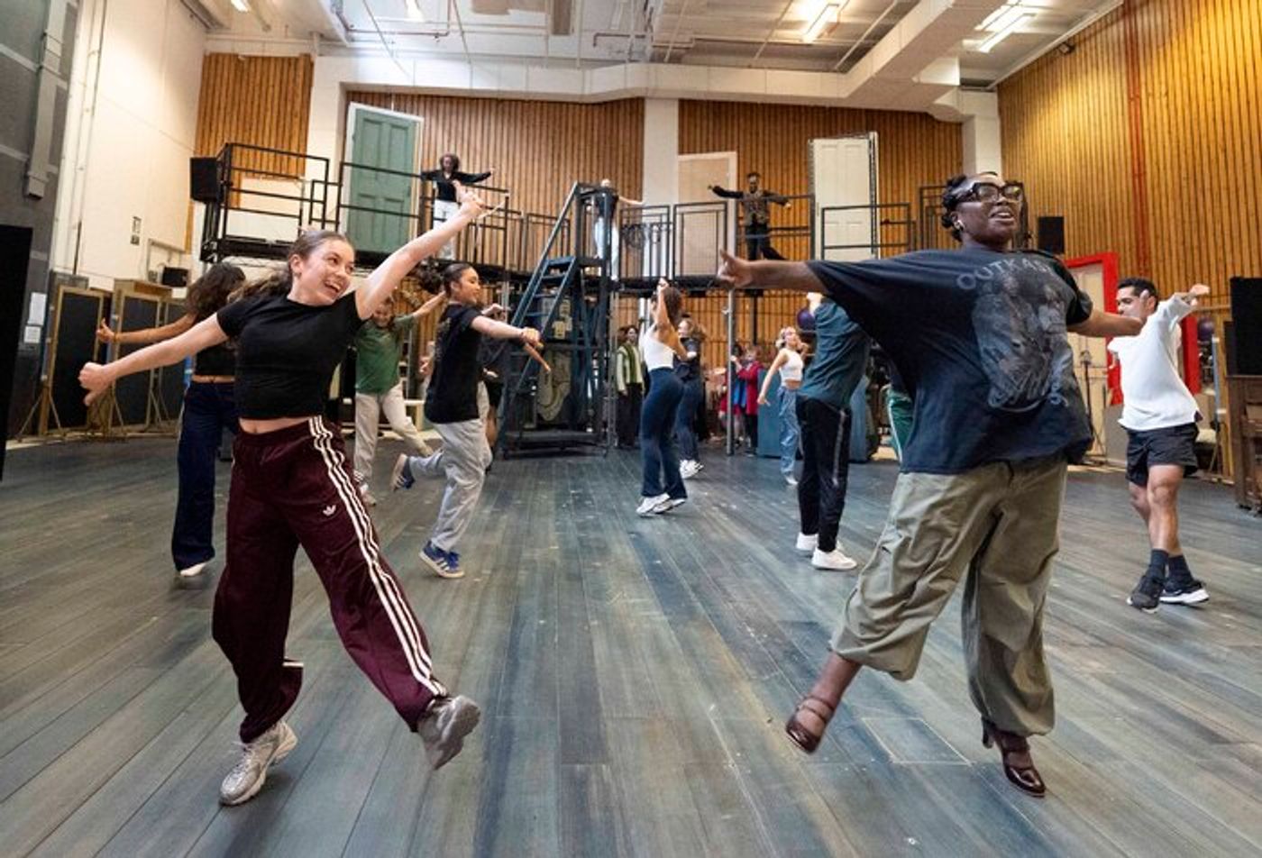 Photos: National Theatre Begins Rehearsals For Return Of BALLET SHOES  Image