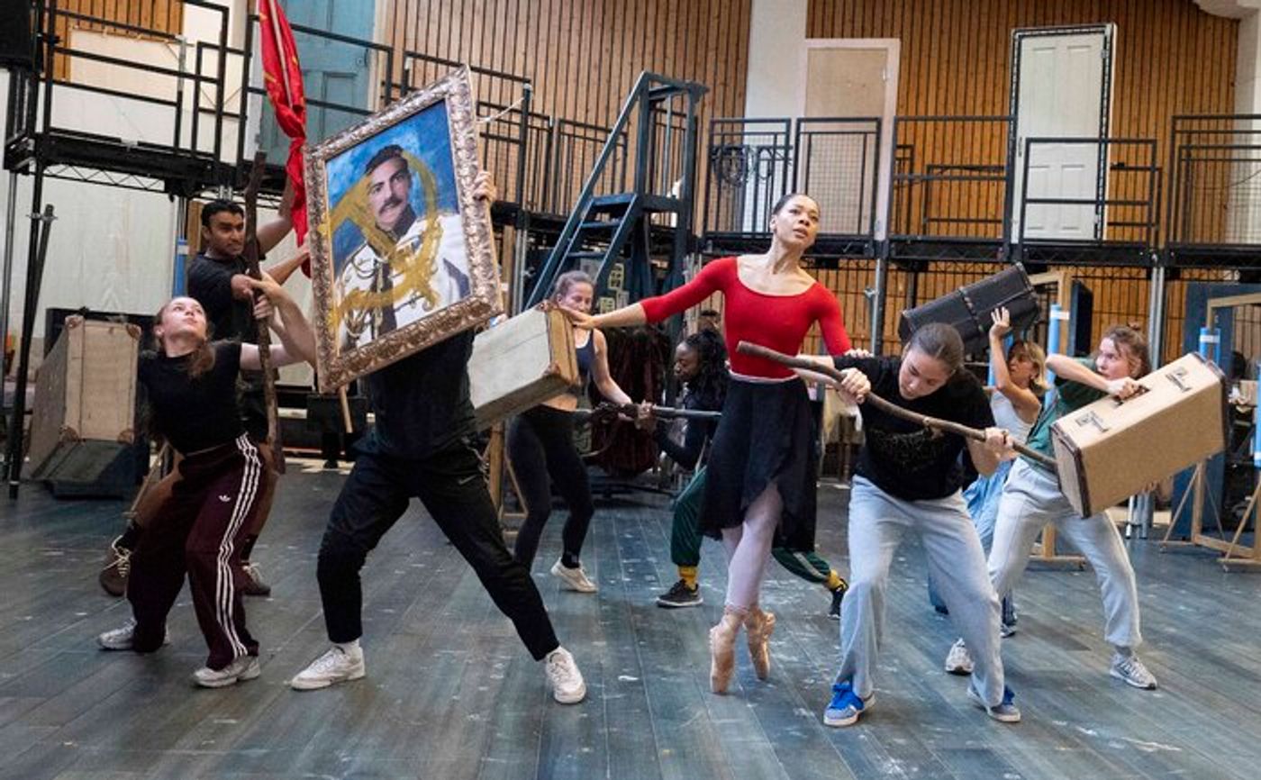 Photos: National Theatre Begins Rehearsals For Return Of BALLET SHOES  Image