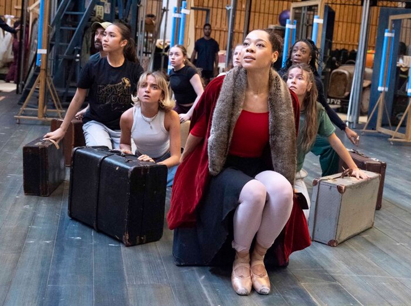 Photos: National Theatre Begins Rehearsals For Return Of BALLET SHOES  Image