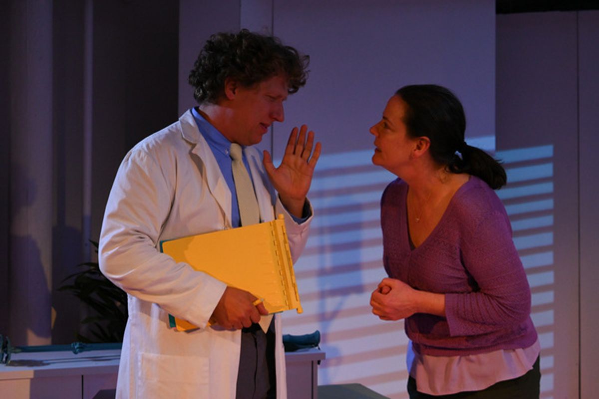 David Carl (left) and Danielle Skraastad (right)  at 