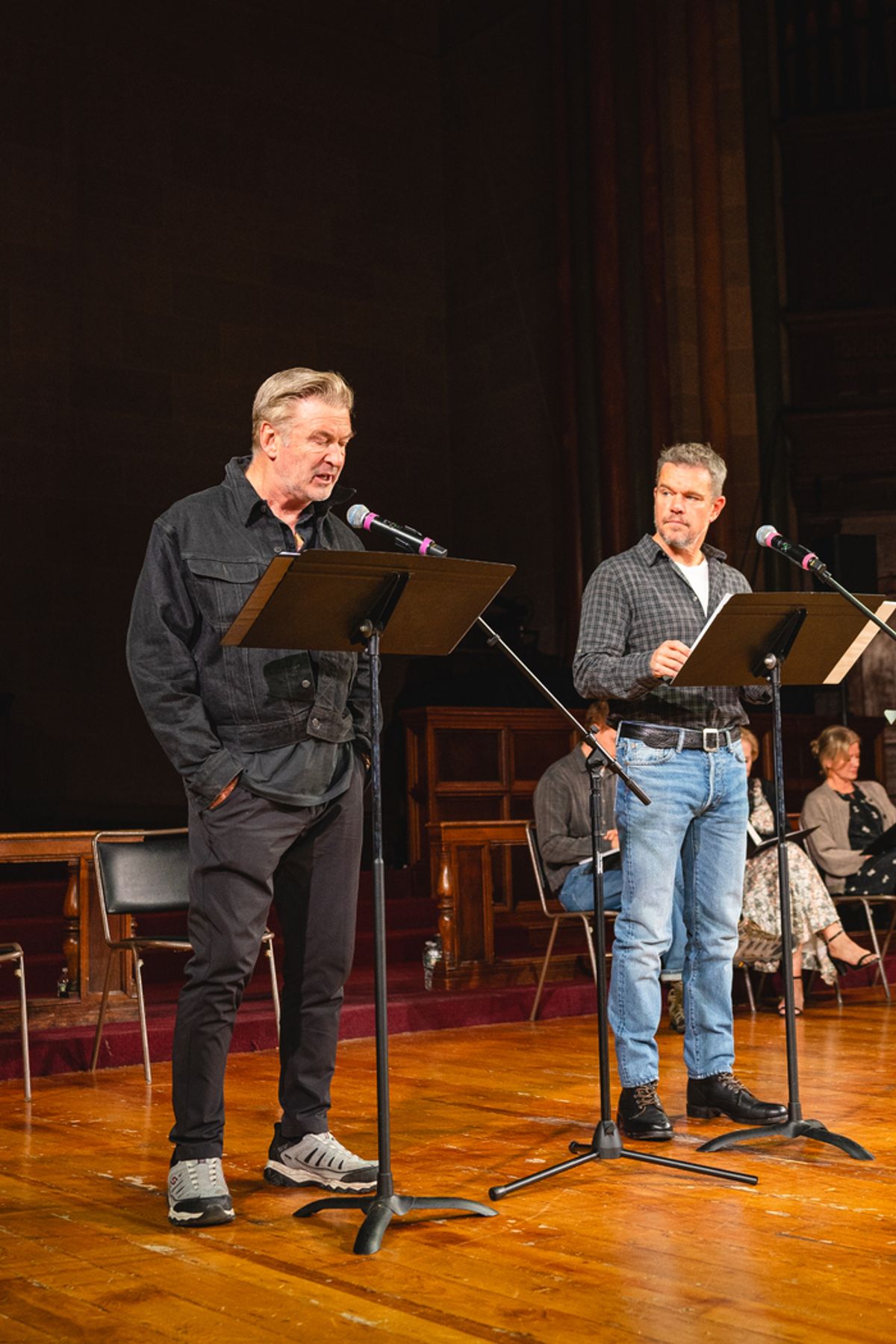 Alec Baldwin and Matt Damon at 