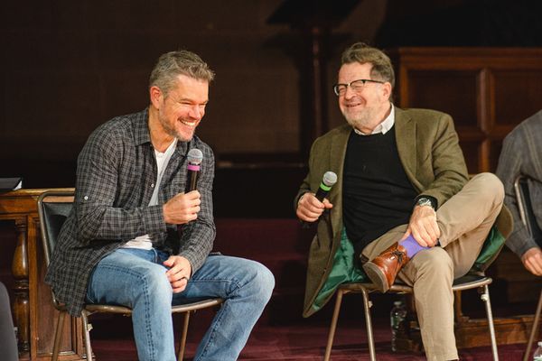 Matt Damon and Kenneth Lonergan Photo