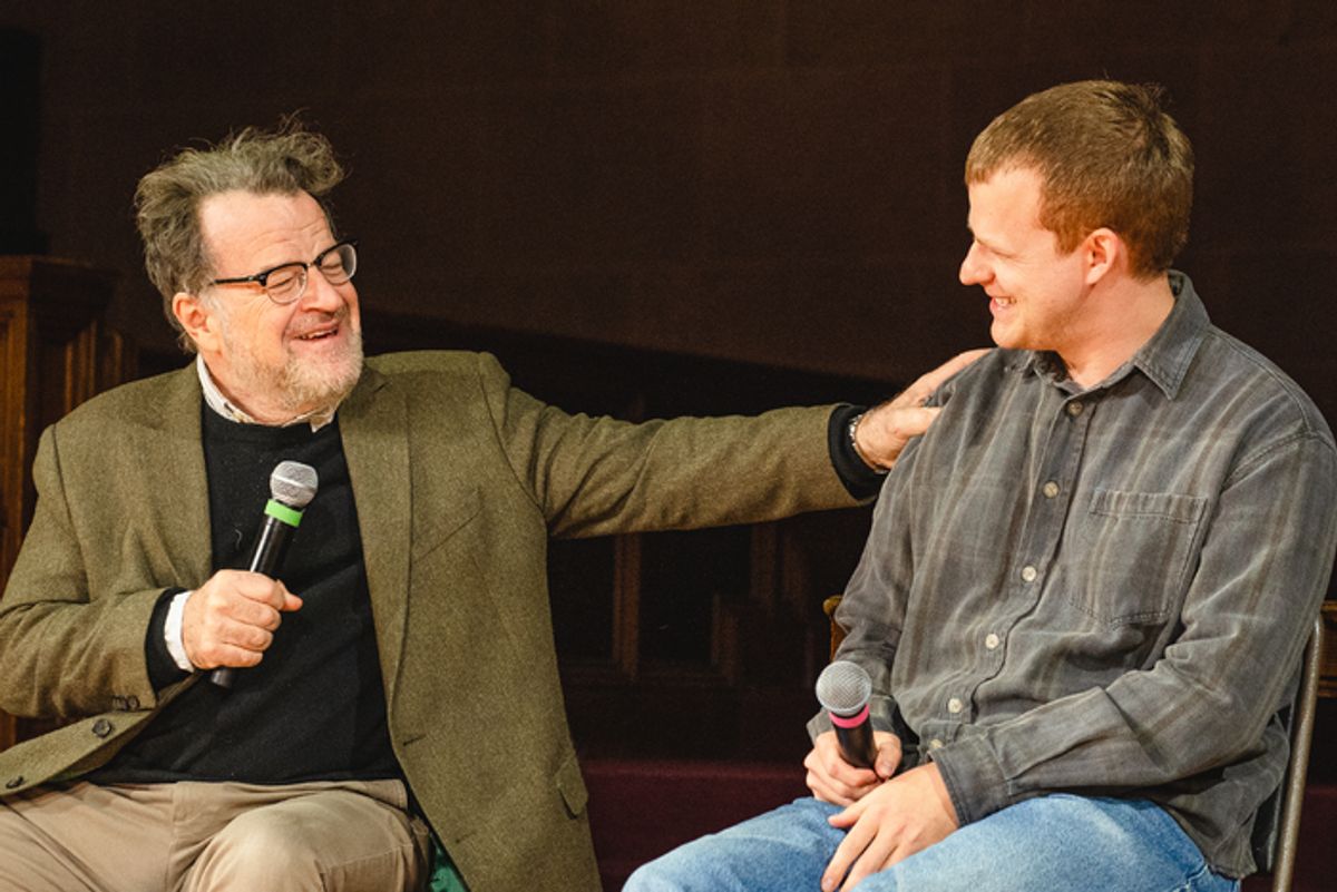 Kenneth Lonergan and Lucas Hedges at 