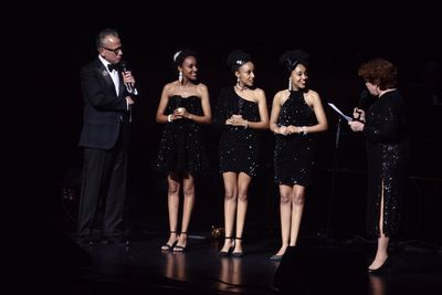 MOIPEI receiving the Iris Williams Grant. Photo credit: Maryann Lopinto Photo