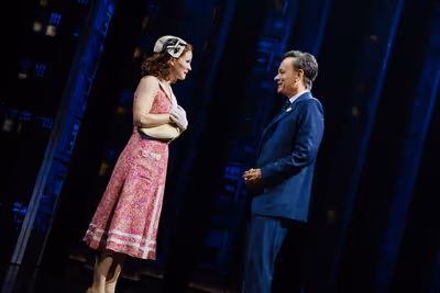 Kelli O’Hara and Tom Hanks  Photo