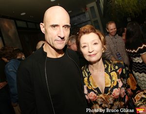Mark Strong and Lesley Manville Photo