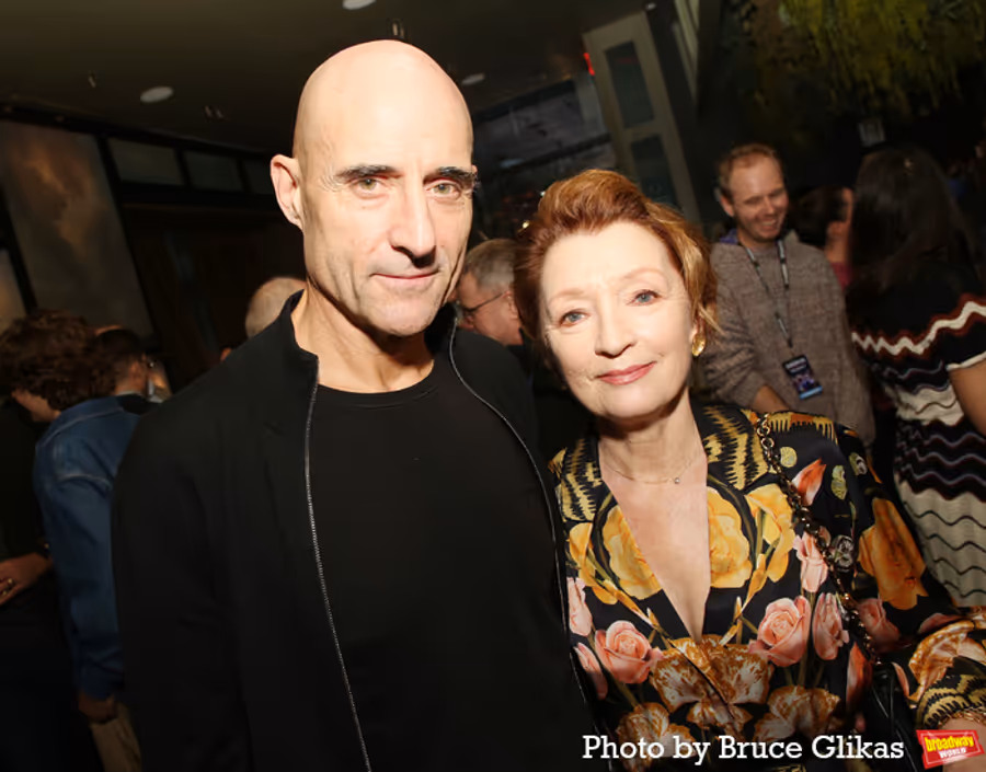 Photos: Lesley Manville & Mark Strong Celebrate OEDIPUS on Broadway Image