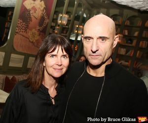 Liza Marshall and Mark Strong @ BroadwayWorld Liza Marshall and Mark Strong Photo