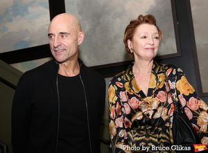 Mark Strong and Lesley Manville @ BroadwayWorld Mark Strong and Lesley Manville Photo