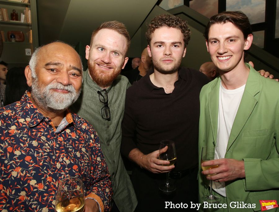Photos: Lesley Manville & Mark Strong Celebrate OEDIPUS on Broadway Image