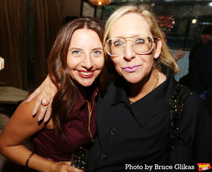 Photos: Lesley Manville & Mark Strong Celebrate OEDIPUS on Broadway Image