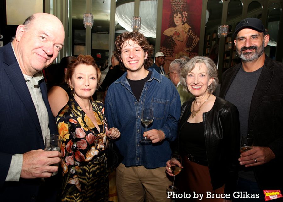 Photos: Lesley Manville & Mark Strong Celebrate OEDIPUS on Broadway Image