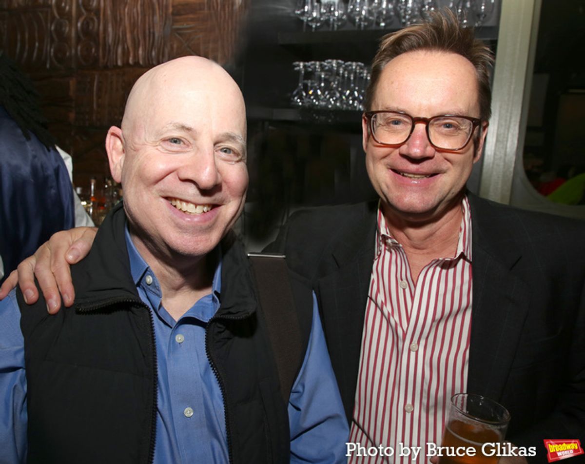 Michael Paulson and Michael Riedel  at 