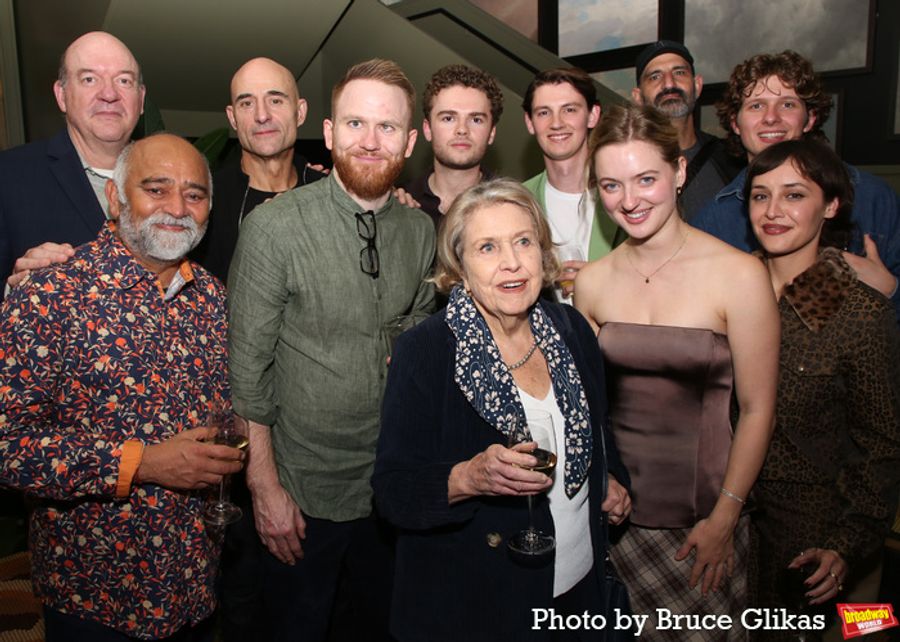 Photos: Lesley Manville & Mark Strong Celebrate OEDIPUS on Broadway Image