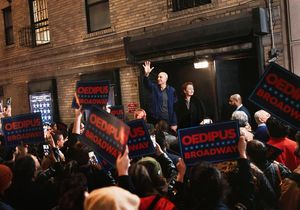 Mark Strong and Lesley Manville Photo