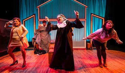 Andrea Bianchi, George Psomas, Felicia Finley, Andrea Pavles Photo