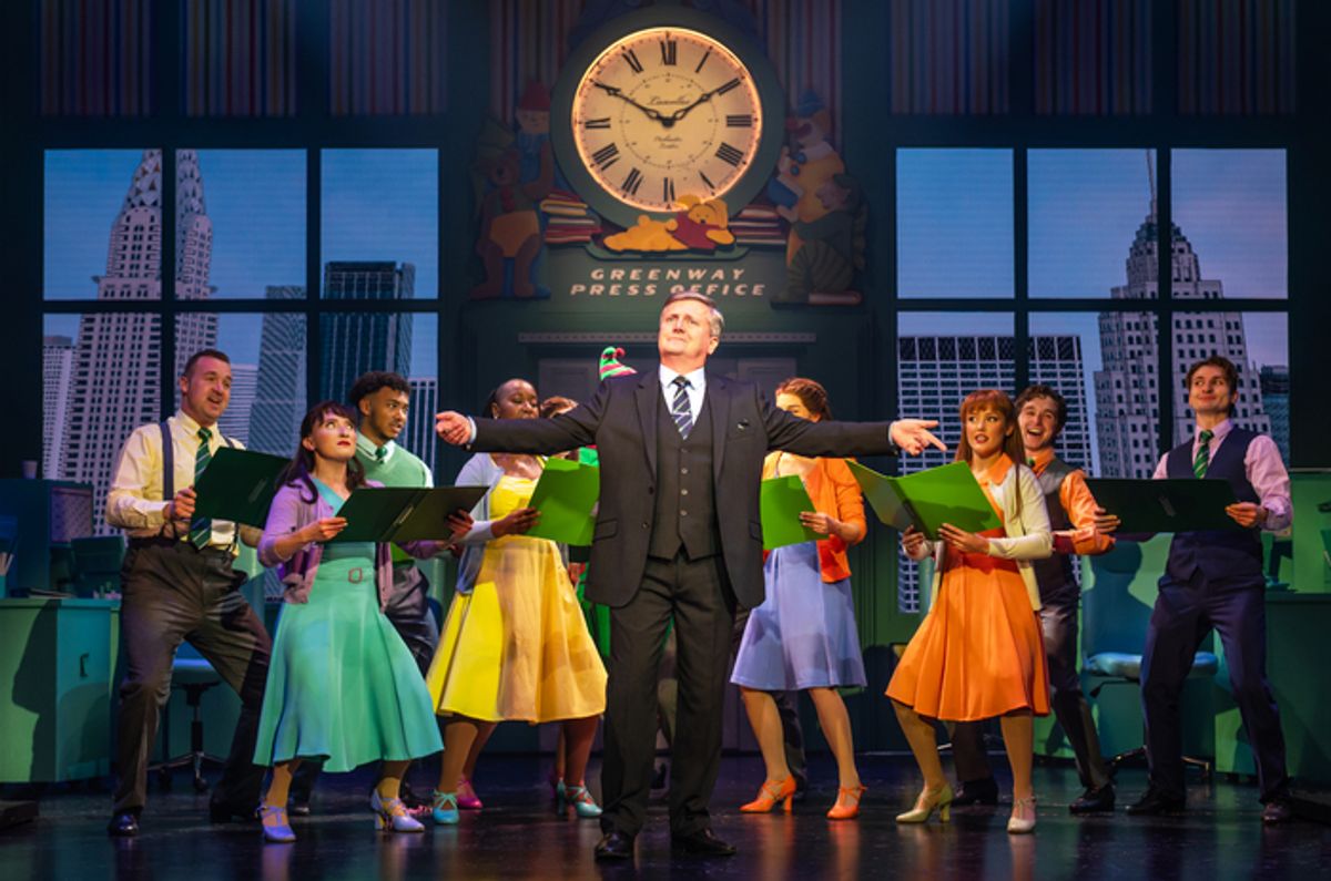 Aled Jones and cast at 