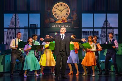 Aled Jones and cast Photo