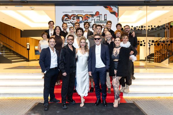 Málaga (España) 30/10/2025 Photocall del estreno del musical ‘Godspell’ en el T Photo