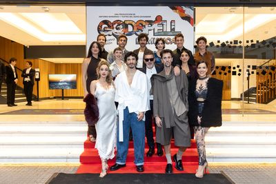 Málaga (España) 30/10/2025 Photocall del estreno del musical ‘Godspell’ en el T Photo
