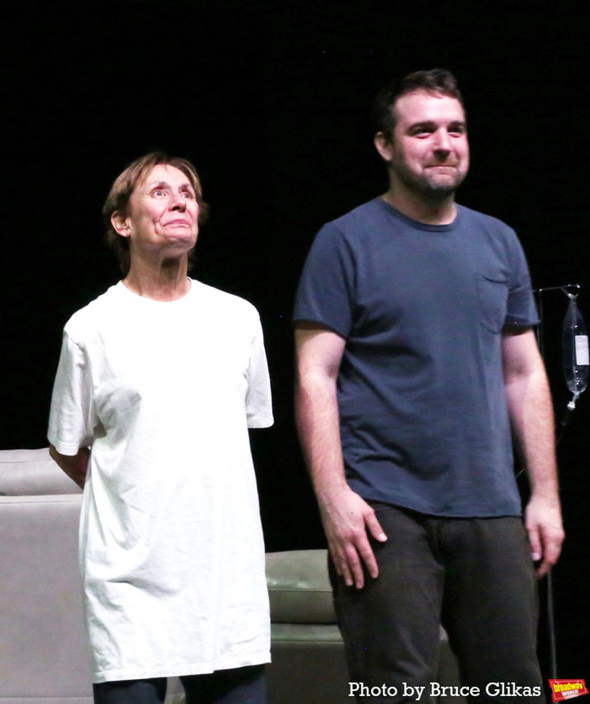 Laurie Metcalf and Micah Stock  at 