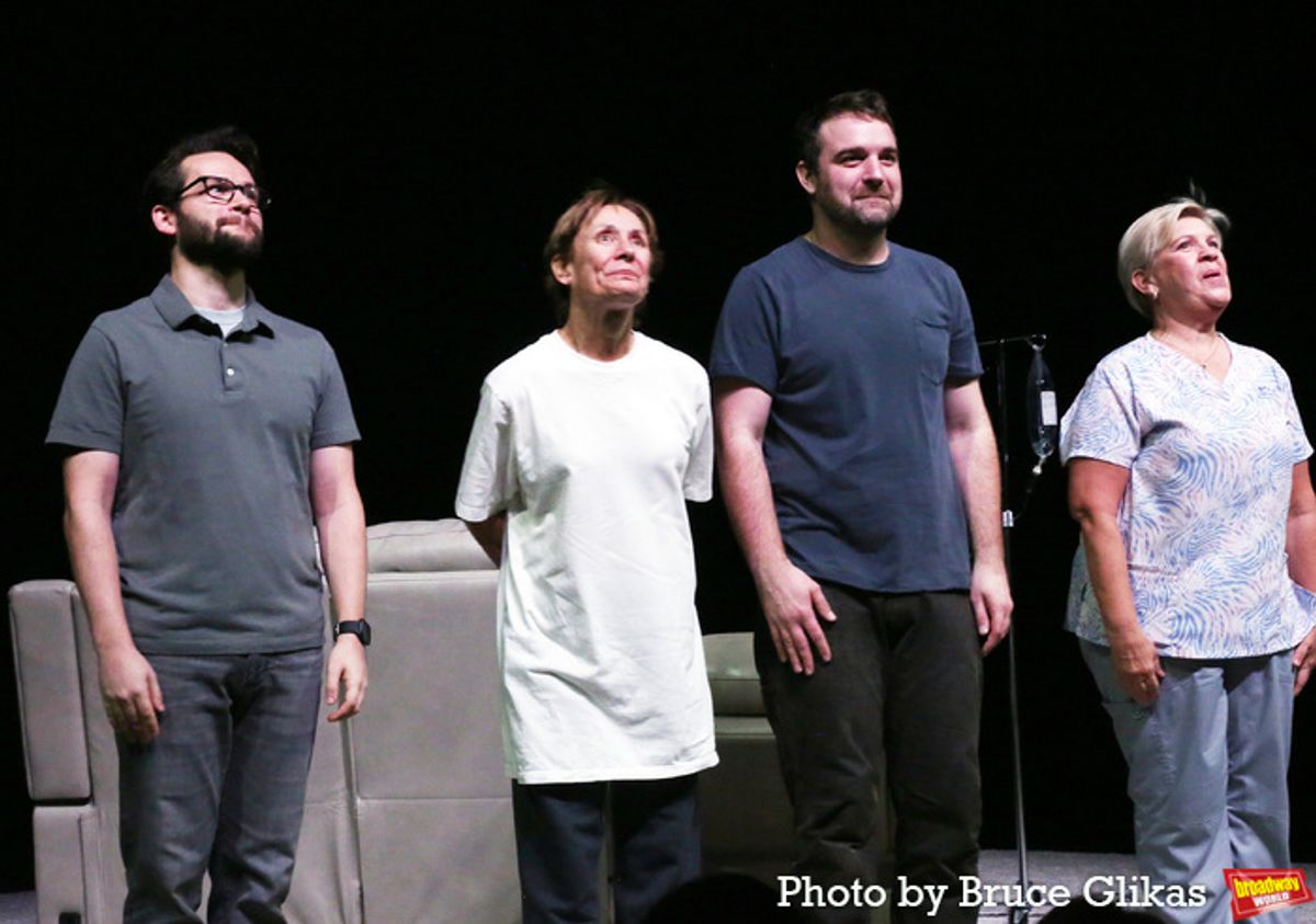John Drea, Laurie Metcalf, Micah Stock and Meighan Gerachis at 