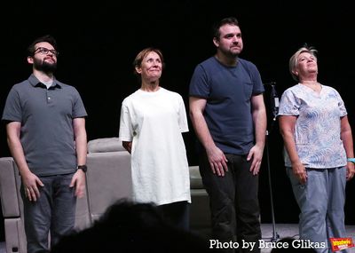 John Drea, Laurie Metcalf, Micah Stock and Meighan Gerachis Photo