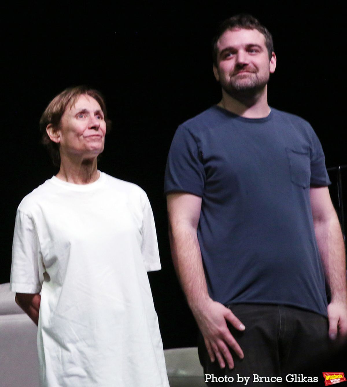 Laurie Metcalf and Micah Stock  at 