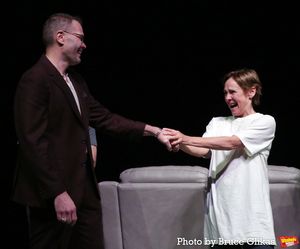 Playwright Samuel D. Hunter and Laurie Metcalf @ BroadwayWorld Playwright Samuel D. Hunter and Laurie Metcalf Photo