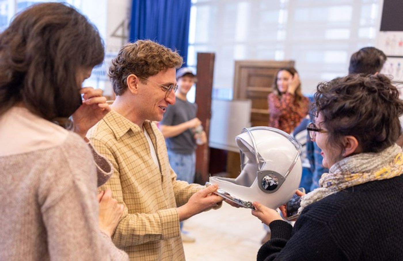 Photos: Javier Muñoz, Nathan Salstone and More in Rehearsals for WONDER at A.R.T. Photos: Javier Muñoz, Nathan Salstone and More in Rehearsals for WONDER at A.R.T. Image