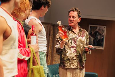 Drew Droege and the cast Photo